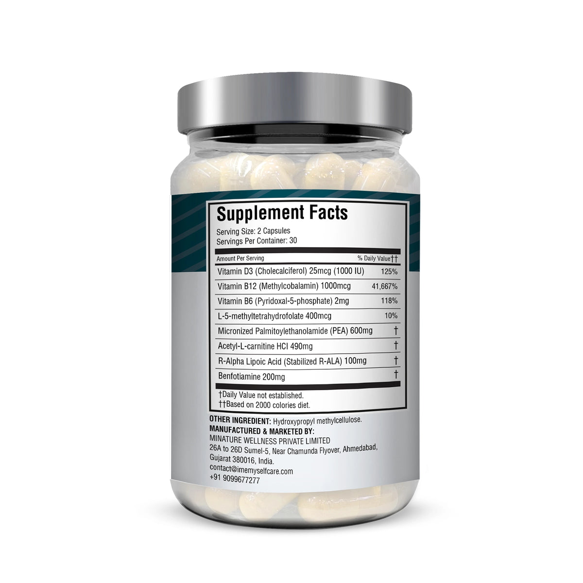 NERVENZA™ADVANCED NERVE SUPPORT CAPSULES