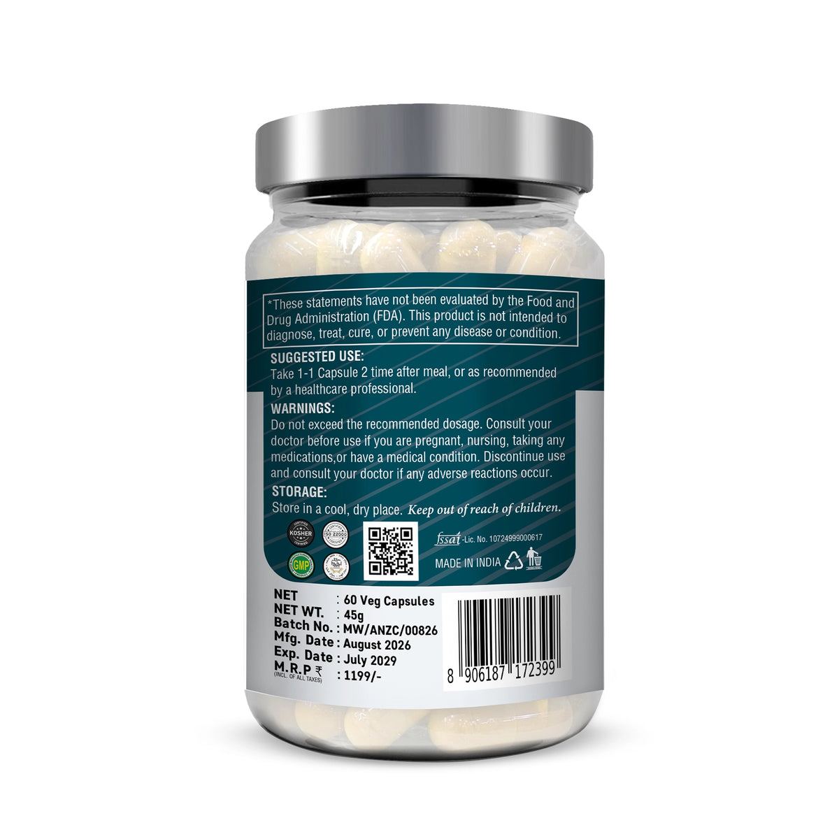 NERVENZA™ADVANCED NERVE SUPPORT CAPSULES