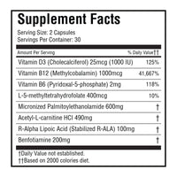 NERVENZA™ADVANCED NERVE SUPPORT CAPSULES