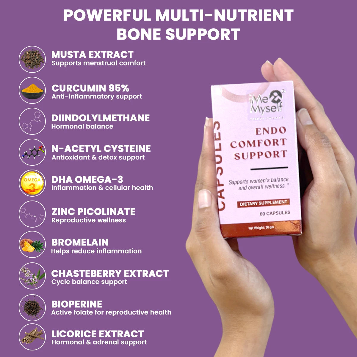 Endo Comfort Support Capsules