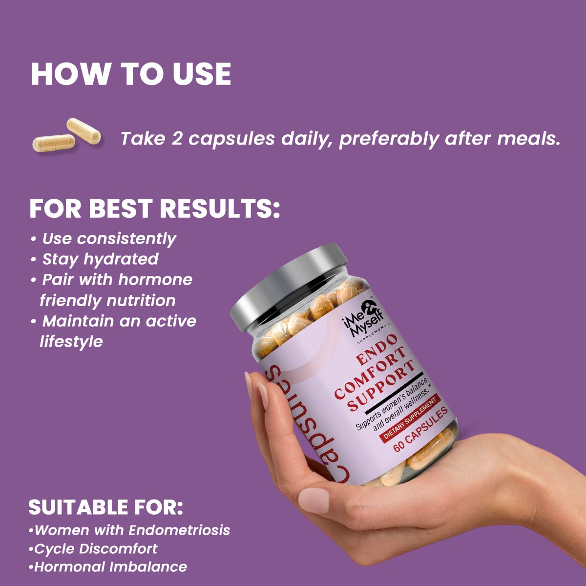 Endo Comfort Support Capsules