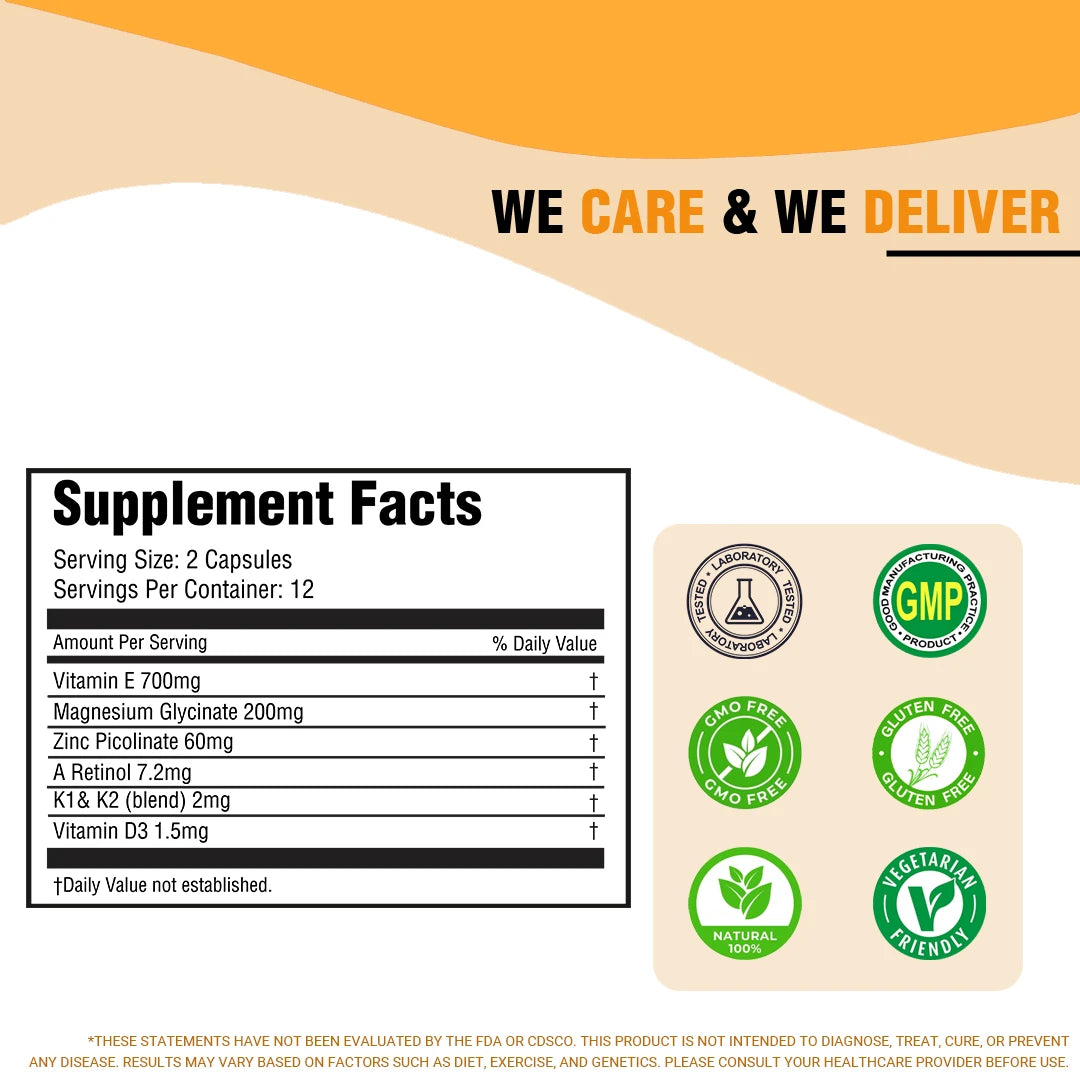 Fat-Soluble Vitamins Capsules