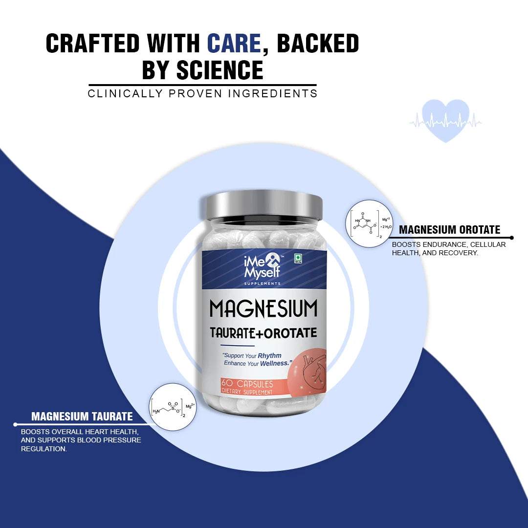 Magnesium Taurate + Orotata( Cadiac Capsules)