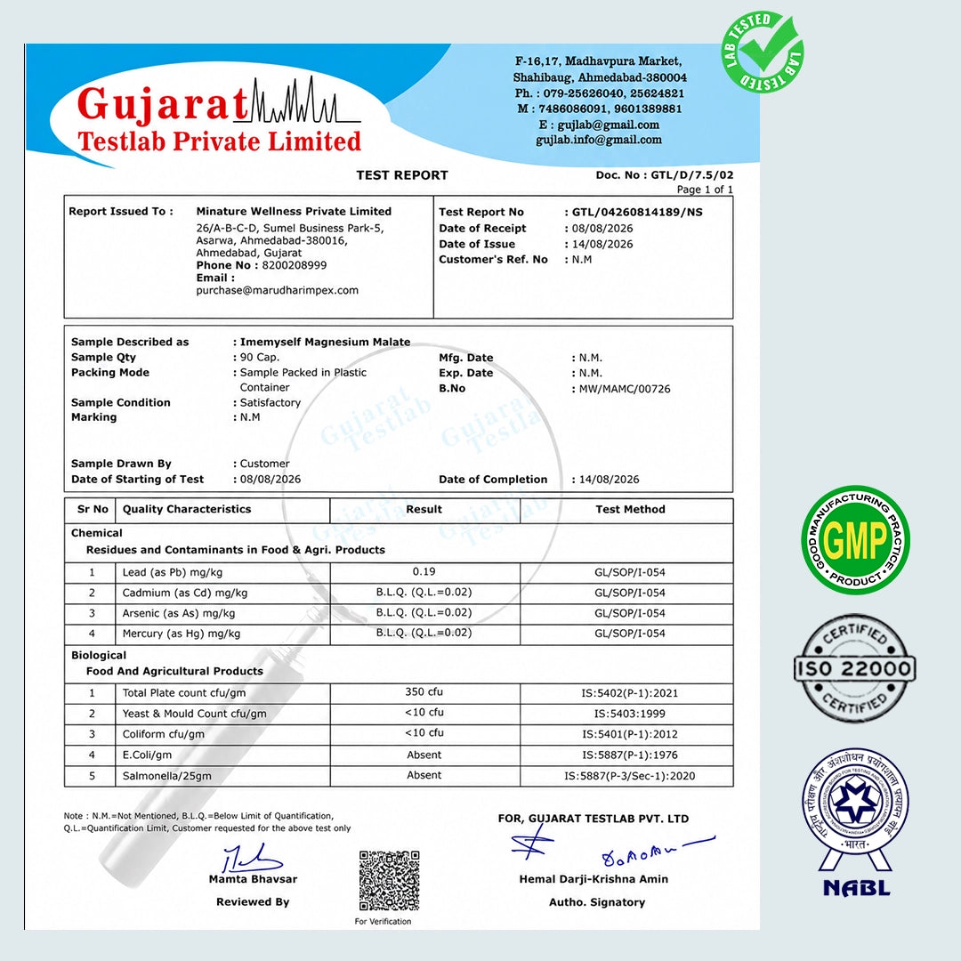 Mg Malate Capsules