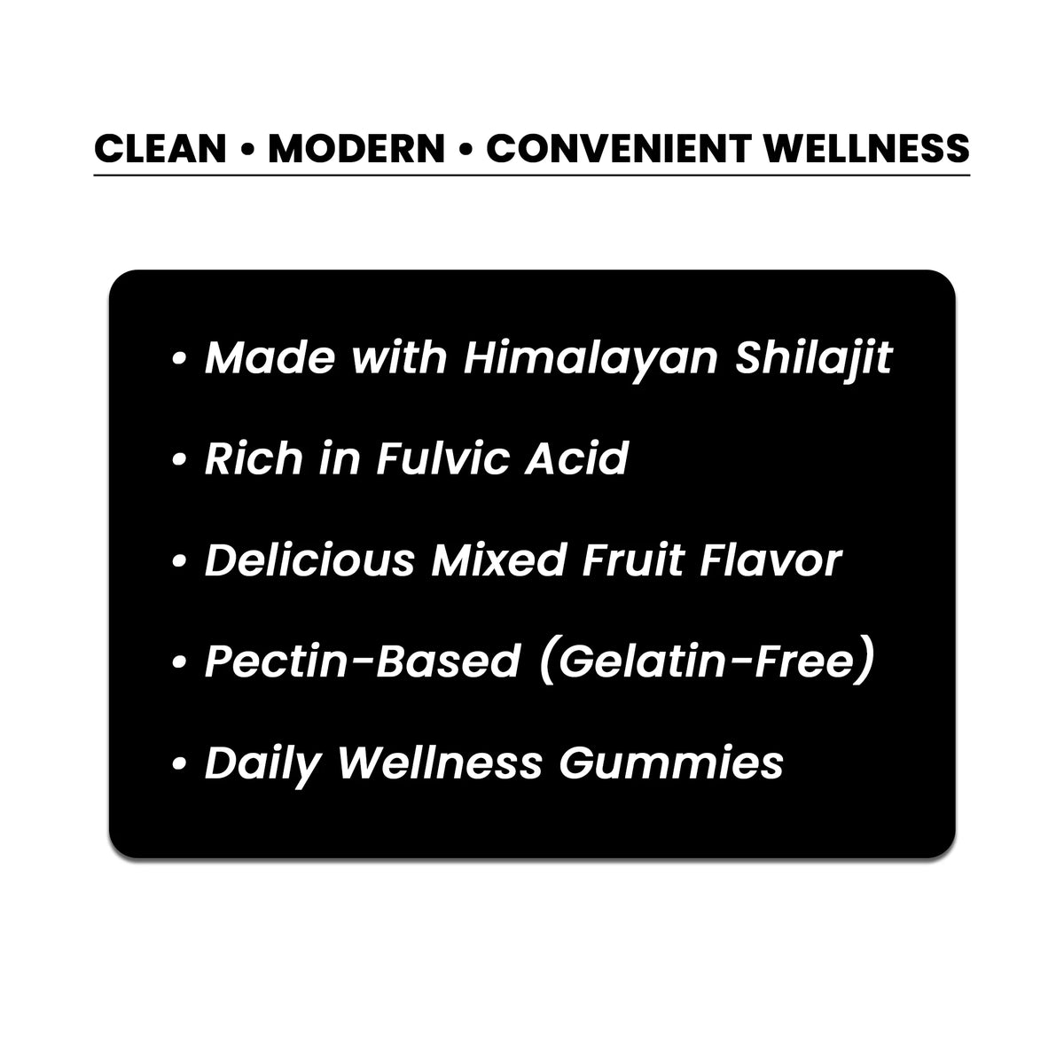 Himalayan Shilajit Gummies