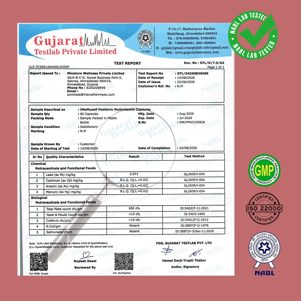 Pediatric Multivitamin Capsules